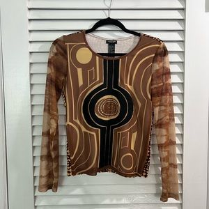 Funky Long Sleeve Top